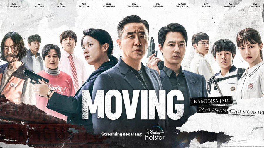 Drama Korea 'Moving' Masuk Nominasi