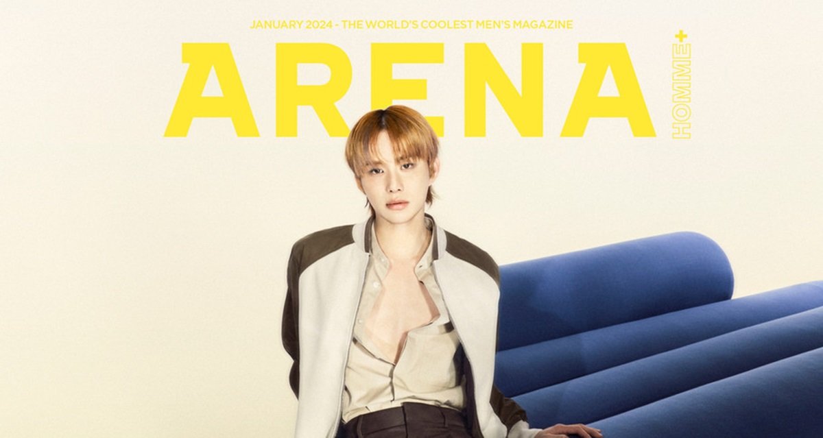 Jungwoo NCT Membagikan Alasannya Menjadi Idol KPOP Lewat Interview Majalah Arena Homme Plus