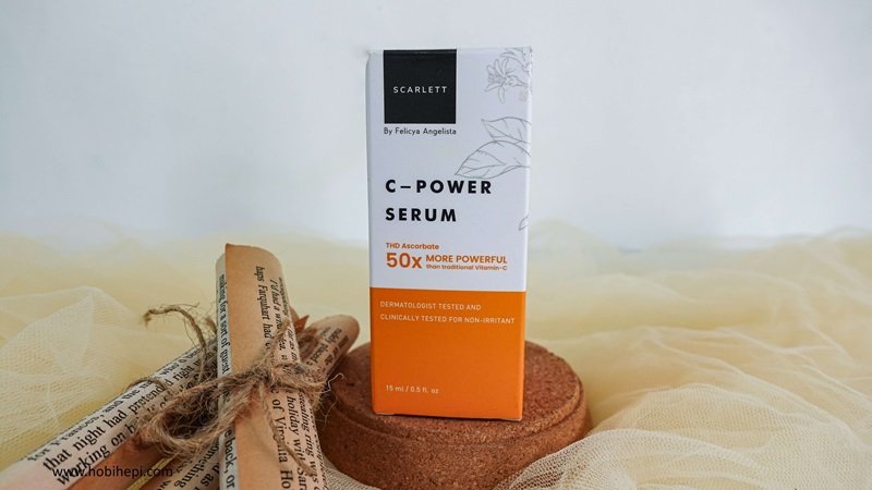 Kemasan Scarlett C-Power Serum 1