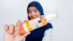 review scarlett c-power face mist