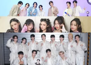 BTS, SEVENTEEN, NewJeans