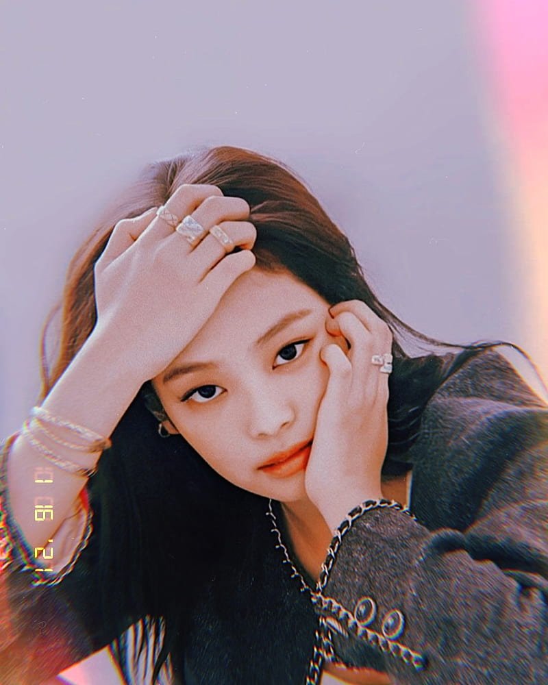 Jennie Black pink cute