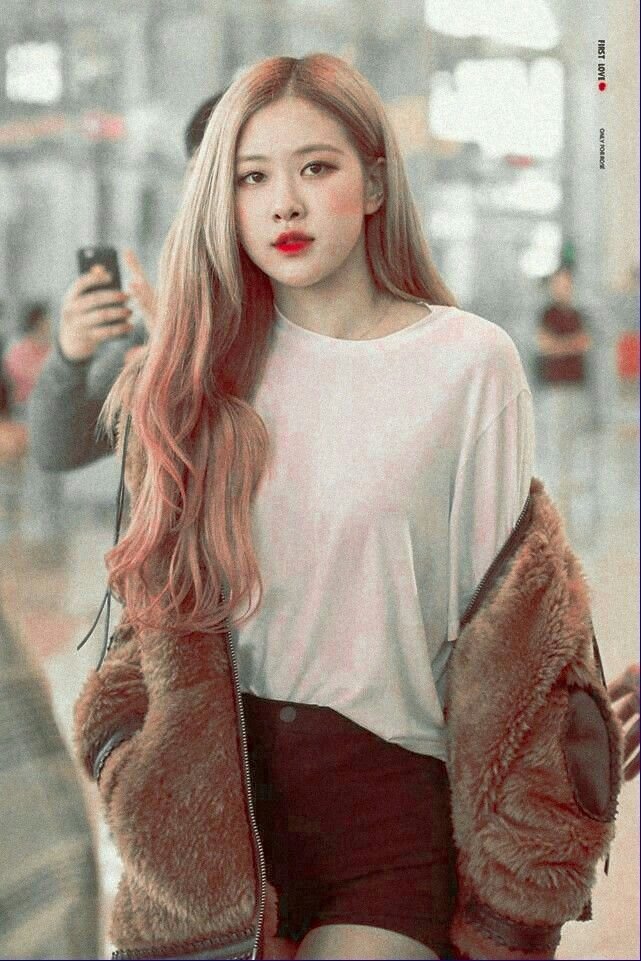 Rosé Black pink aesthetic cute