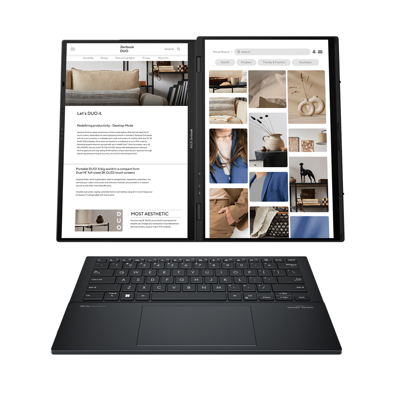 Zenbook DUO_UX8406_Product photo_Inkwell Gray_09