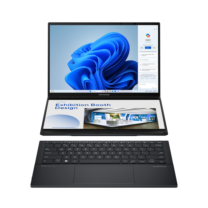 Zenbook DUO_UX8406_Product photo_Inkwell Gray_10