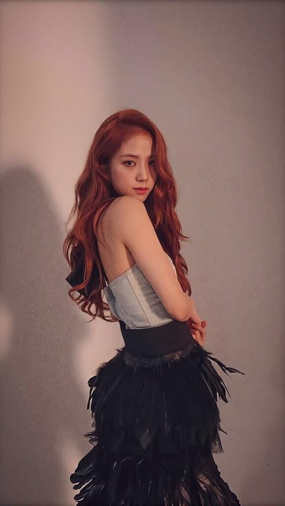jisoo black pink aesthetic cute