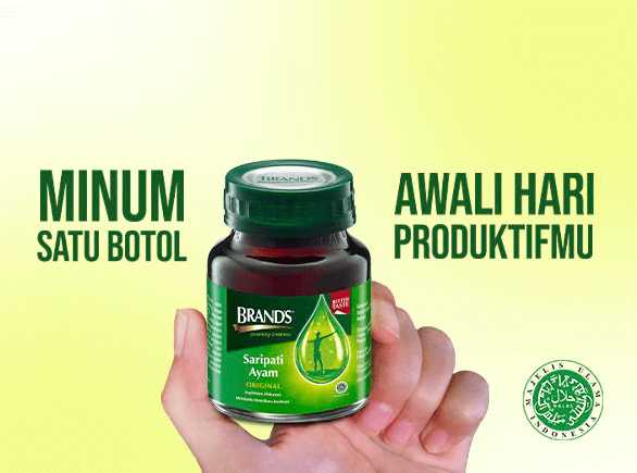 BRAND'S ® Saripati Ayam, Vitamin Cocok untuk Segala Kondisi