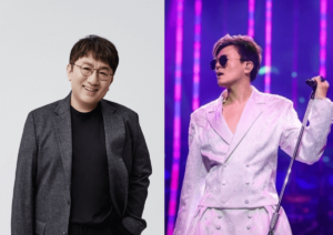 Bang Si Hyuk HYBE dan J.Y Park JYP Perform Bareng di Weverse Con 2024