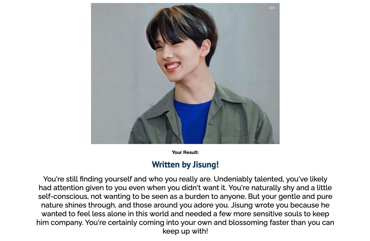 Quiz Which NCT Dream Member Were you written by