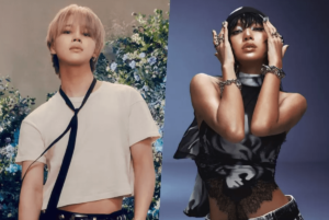 BTS Jimin dan Lisa BLACKPINK di UK Official Singles