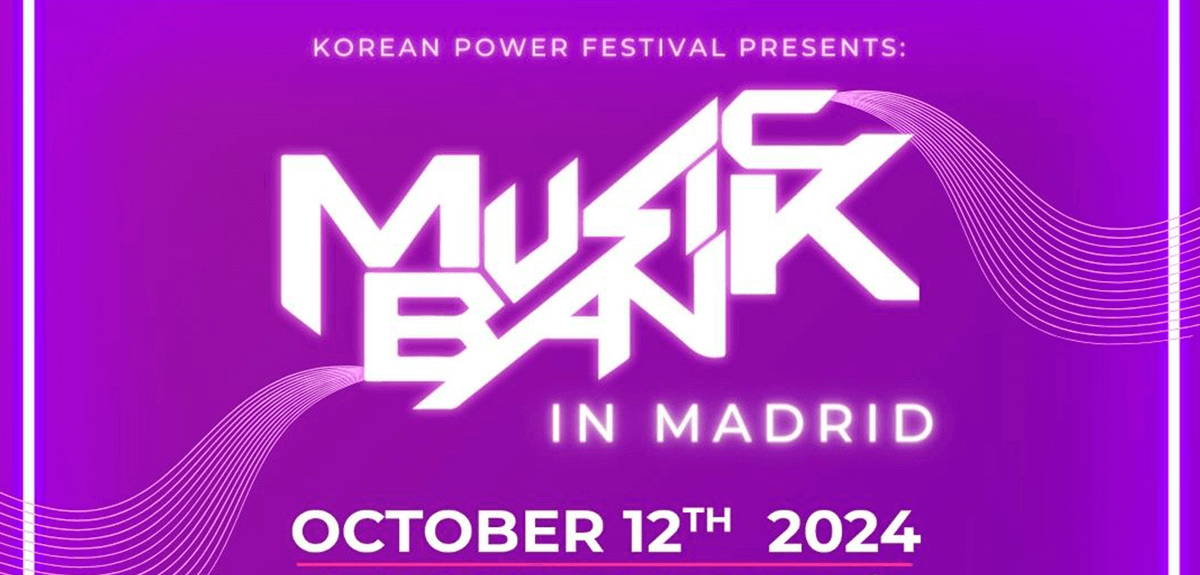 Lineup Music Bank di Madrid 2024 2