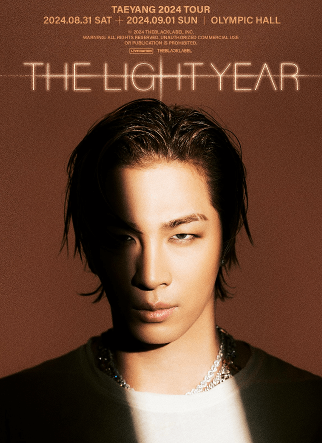 poster Konser Taeyang BIGBANG 2024 1