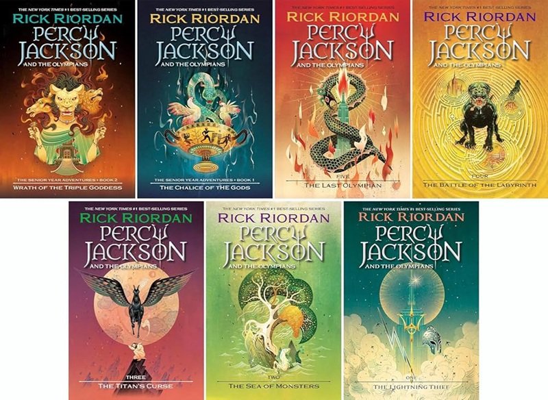 Percy Jackson & the Olympians – Rick Riordan